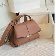 Po le handbag size 25 beautiful grain cowhide