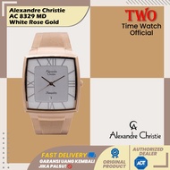 Alexandre Christie Pria AC 8329 MD AC 8329 AC8329MD White Rose Gold