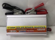 Suoer inverter 1000VA 24V to 220V portable smart power inverter และที่คีบแบต