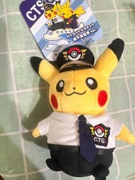 日本北海道札幌機場CTS 寶可夢中心Pokemon Center限定🌟CTS 機長皮卡丘