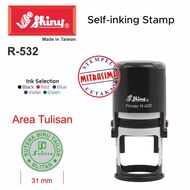 Shiny Stamp R-532 (Shiny round shape R532 Type R 532)