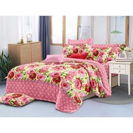 ANEKA BEDSHEET - Floral Pattern Bed Sheet size 180x200/ 120x200/ 100x200 material 60GSM
