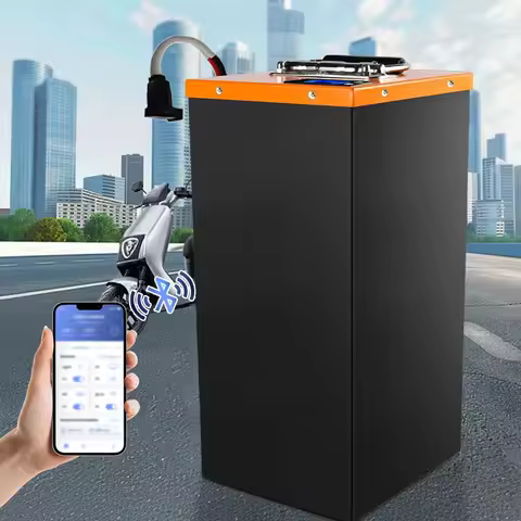 Waterproof and Windproof Lithium Polymer Battery Pack 48v 60V 72V 50Ah 60Ah 80Ah Electric Motorcycle