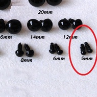【Popular new products】 ✱5mm - Black Safety eyes / Doll eyes / Bear Eyes✿