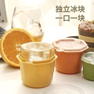 Ice Cube Storage Box Mold Large Capacity Commercial Storage Household Independent Ice Tray Storage B