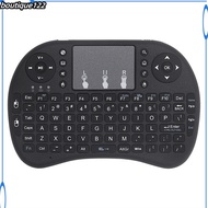 BOU I8 Air Mouse Wireless Remote Keyboard Portable Wireless Keyboard With Adjustable DPI Touchpad Keyboard Comfortable