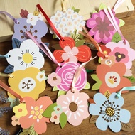 Adorable Mini Flower Birthday Greeting Card Single-sided Wish Card Fresh Flower Tag Card Korean Styl