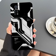 Softcase Xiaomi Poco M4 Pro - Motif Mesin Silikon Pro Camera Casing HP Pelindung Handphone