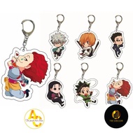 Double-Sided Cosplay Keychain anime hunter x hunter hisoka kurapika killua zoldyck