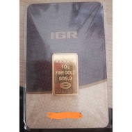 IGR GOLD BAR 10G & 5G (ASLI)