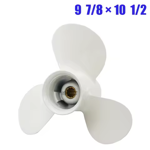 Propeller For Yamaha 20hp 25hp 30hp 9 7/8*10 1/2 Outboard Propeller 20 25 30 664-45945-00-EL 10 Spli