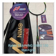 Baru!! Raket Badminton TRAINING RACKET NIMO 130-NIMO 130 tas grip ORI