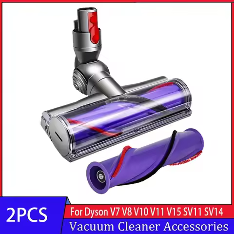 Direct Drive Brush Head Quick-Release Cleaner Head for Dyson V7 V8 V10 V11 V15 SV10 SV11 SV12 SV14 V