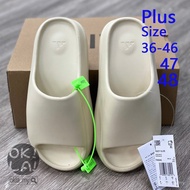 Plus Size Premium Yzy Slide Kanye Casual Slippers motion Slipper Kasut FW6345 BONE ASCF BLFM