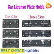 Tapak No plate kereta no plate frame holder UNIVERSAL CAR LICENSE PLATE FRAME NUMBER PLATE HOLDER