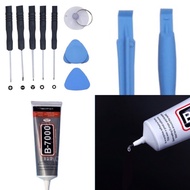 B-7000 Screen Glue 50ml + 10 Screwdriver Sets