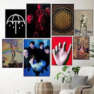 B-Bring M-Me H-Horizon Band Poster Print Wall Art Bedroom Home Decor,No Frame Canvas Painting Gift T