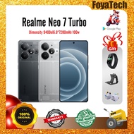 Realme Neo 7 Turbo Dimensity 9400e 6.8 inches Complimentary Watch | Cradle | 33W Fast Charge | Origi