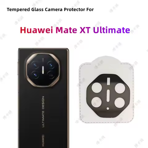 2pcs 3D Tempered Glass Camera Protector For Huawei Mate XT Ultimate Camera Lens Protector Cover Film