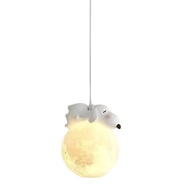 WILDE Study Room Hanging Light Bedroom Ceiling Lamp Adorable Animal Planet Pendant Light with Led Bu