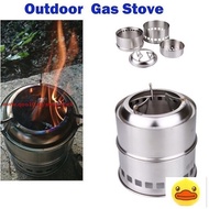 Outdoor Portable Wood Gas Stove