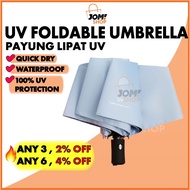 Anti UV Folding Umbrella Automatic Windproof Umbrella Payung Anti UV Payung Foldable Automatik Payun