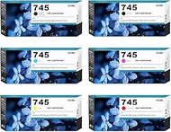 High Capacity 745 Ink Cartridges 300ml 745XL Ink Cartridge F9K06A F9K05A F9K04A F9K03A F9K02A F9K01A