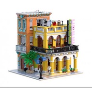 Lego MOC Cafehavana PDF instructions 樂高街景 咖啡廳 創意搭建圖紙