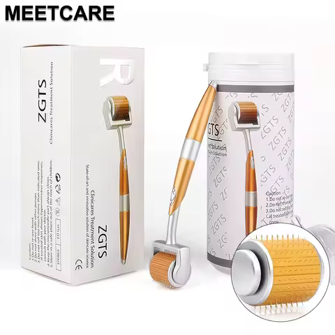 ZGTS 192pin Derma Roller 0.2mm Derma Rolling System Microneedle Dermaroller Tips Derma Pen for Face