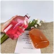 Food Grade Beverage Bottle Plastic Bottle Milk Tea Bottle 350ml Orange Bottle 28-Piece Transparent P