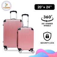 plain travel luggage bag 16inch 20inch 24inch ABS material suitcase luggage bag Travel Bags