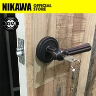 NIKAWA 63 series Lever Lock 6315 *Replace Round Knob Room Door Lock, HDB lock, BTO lock