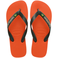 HAVAIANAS รองเท้าแตะ Brasil Logo Flip Flops ORANGE 41108505568U_H3ORXX