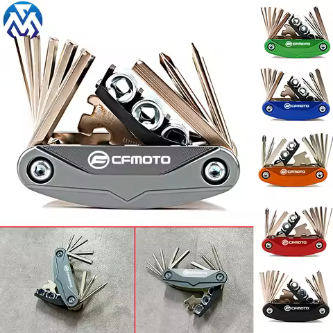 For CF 150 250 300 400 650 NK 650MT 800MT 700CL-X Accessories Motorcycle CNC Portable Tool Repair Sc