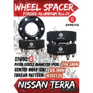ERMETIQ FORGED WHEEL SPACER for NISSAN TERRA 6X114.3 66.1mmCB HUB CENTRIC ALUMINUM ALLOY