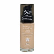 Revlon Colorstay Foundation ฝาขาว เบอร์ 200 Nude ขนาด 30 ml.