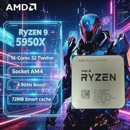 AMD | AMD Ryzen 9 5950X New Ryzen 9 5000 Series Vermeer (Zen 3) 16-Core 3.4 GHz Socket AM4 105W Sock