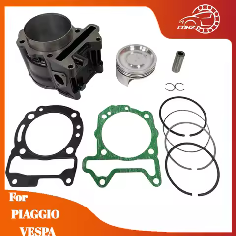 CQHZJ 75mm Big Bore Cylinder Piston Kit For PIAGGIO VESPA 300 GTS300 GTV300 SR300 Piaggio Beverly Ca