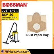 Bossman BSV20 Vacuum Replacement Dust bag