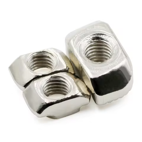 T Slot Nut M3 M4 M5 M6 M8 T Nut Hammer Sliding Head 3D Printer Parts Fastener Connector 2020 3030 40