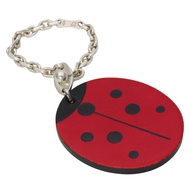 愛馬仕瓢蟲包飾，皮革和925純銀[二手]