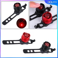 [dolity] Tail Light Waterproof Bike Rear Light for Night Riding Mountain Bike