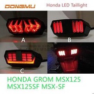 台灣現貨熱銷款 整合式尾燈 CBR650f MSX125 序列 LED 煞車燈 流水 方向燈 HONDA Drom125