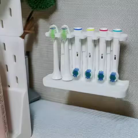 Electric Toothbrush Head Storage, Compatible with Applicab Oral-B and Philips Sonic Toothbrush Heads