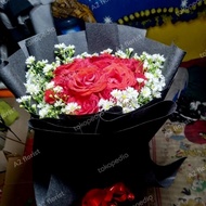 Handbouqet Bunga Mawar Asli Di Bogor/Wisuda/Valentin/Buket Bunga