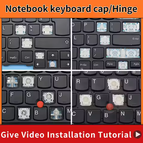 Replacement Keycap Key cap Hinge for Lenovo ThinkPad T470 T480 keyboard A475 A485 Notebook Keyboard