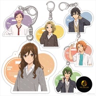 Acrylic Key Chain with Cute Miyamura Izumi Hori Kyouko Print