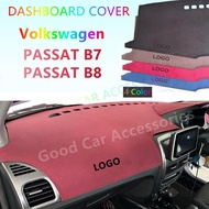 Volkswagen Passat B7 B8 Car dashboard cover high quality Suede Color model Accessories Automotive