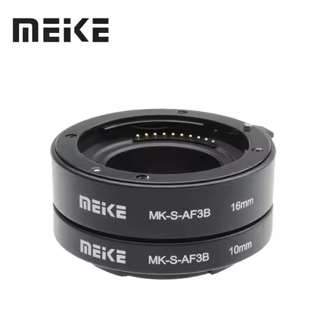 Meike Auto Focus Macro Extension Tube Ring for Sony E-Mount A6300 A6500 A6000 A7 A7II A7III A7SII NE