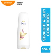 Dove Straight & Silky Conditioner 300ml